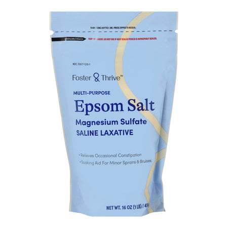 McKesson 70677121001 Foster & Thrive Multi-Purpose Epsom Salt Magnesium Sulfate