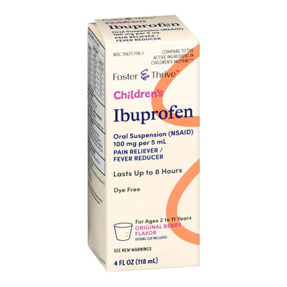 Foster & Thrive™ Children's Ibuprofen Oral Suspension, Original Berry, 4 ounces