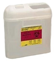 BD 305425 Sharps Container, 5.4 Quart, 11-7/10x 11-3/5 x 4-1/2 Inch