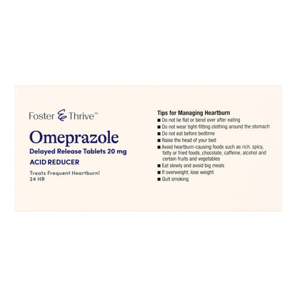Foster & Thrive™ Omeprazole 20 mg Delayed Release Tablets