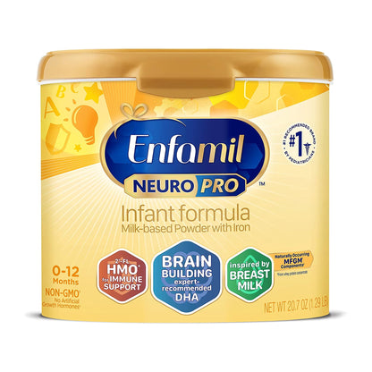 Enfamil NeuroPro™ Infant Formula Milk-Based Powder with Iron, 20.7-oz. canister