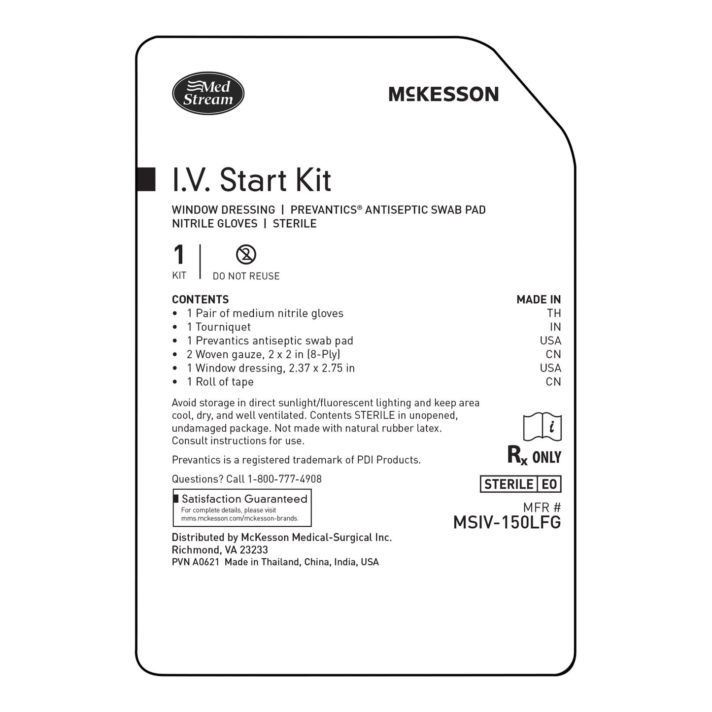 IV Start Kit McKesson