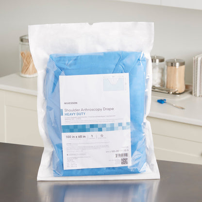 McKesson Sterile Heavy-Duty Shoulder Arthroscopy Drape, 60 x 100 Inch