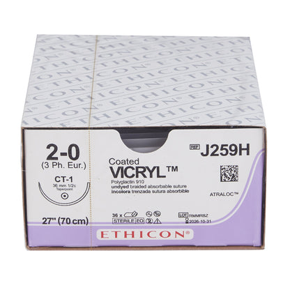 Coated Vicryl™ Suture with Needle