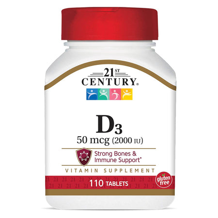 21st Century Nutritional Products 74098527111 Century Vitamin D-3 Supplement