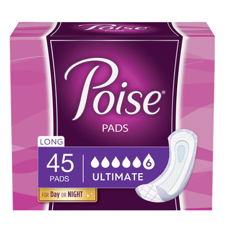 Kimberly-Clark 34104 Poise Bladder Control Pads for Women, Heavy Absorbency