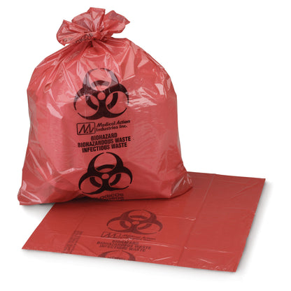 McKesson Biohazard Waste Bag, 1 – 3 gallon