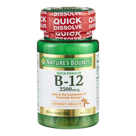 US Nutrition 7431258911 Nature's Bounty B-12 Vitamin Supplement