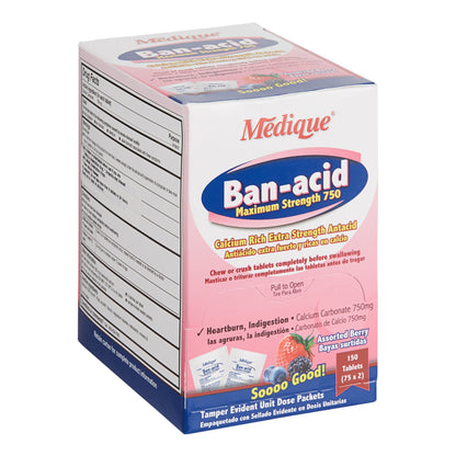 Ban-Acid® 750-mg Calcium Carbonate Antacid