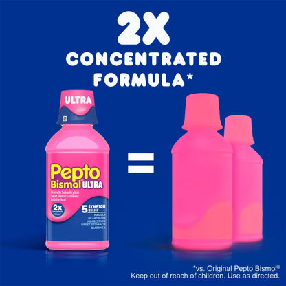 Pepto Bismol® Ultra Bismuth Subsalicylate Anti-Diarrheal