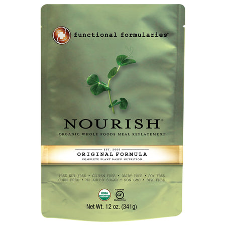 Nutritionals Medicinals 1015541 Nourish Vegetable / Rice Pediatric Complete Plant Based Nutrition, 12-oz pouch
