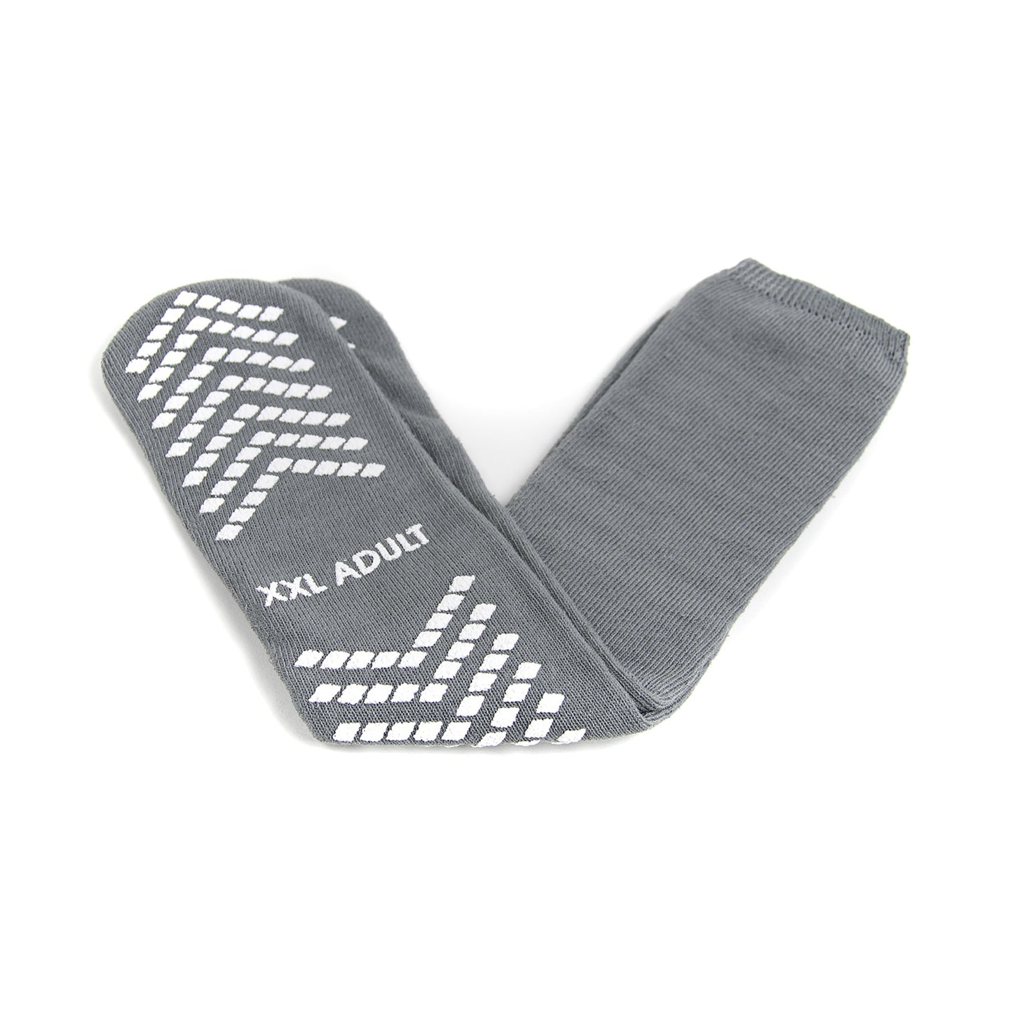 McKesson Single Tread Slipper Socks, 2X-Large, Gray
