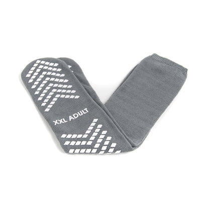 McKesson Single Tread Slipper Socks, 2X-Large, Gray