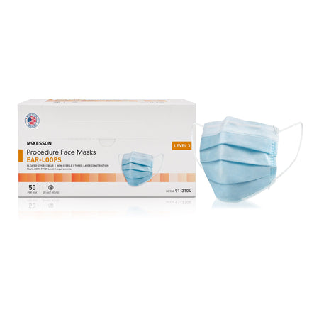 McKesson 91-3104 Procedure Masks, ASTM Level 3