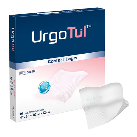 Urgo Medical 506488 UrgoTul Impregnated Contact Layer Dressing, 4 x 5 Inch