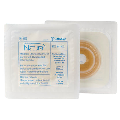 Sur-Fit Natura® Stomahesive® Ostomy Barrier With 7/8-1¼ Inch Stoma Opening