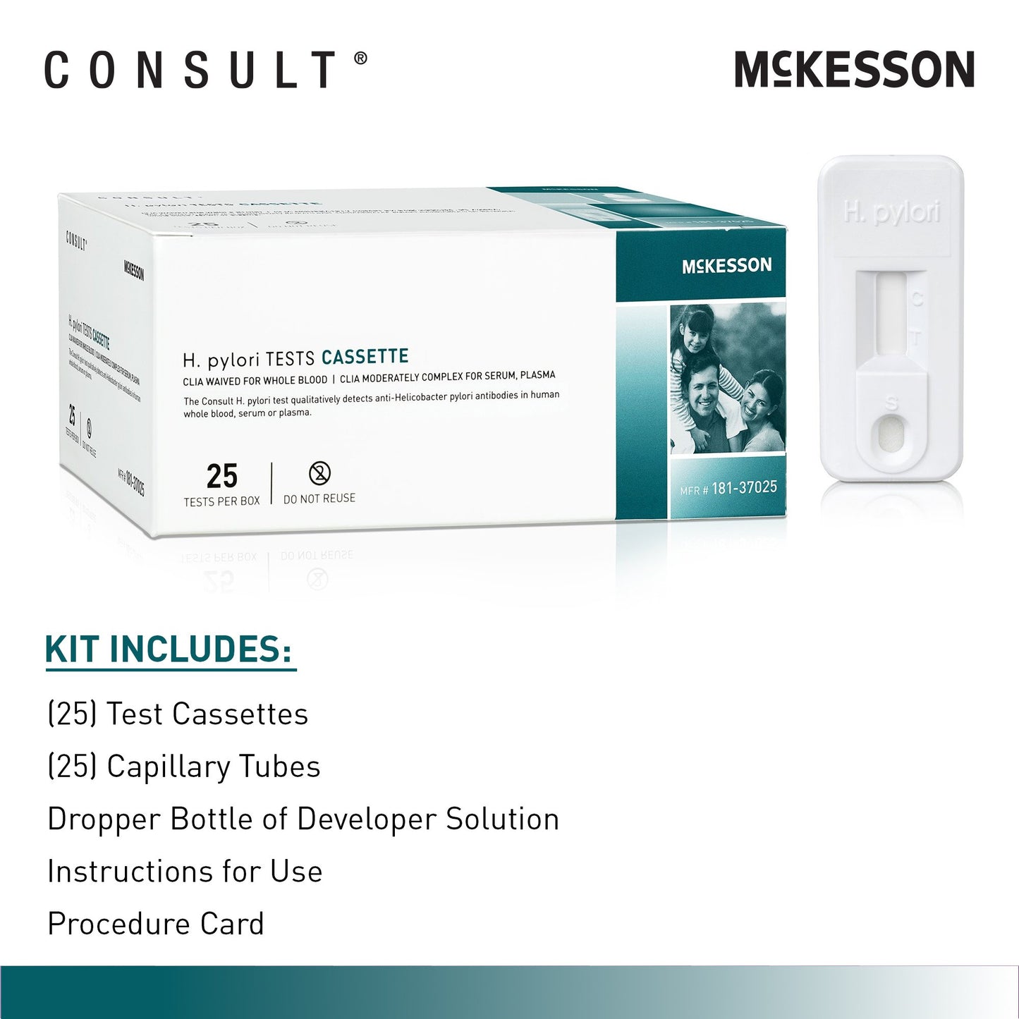 McKesson H. Pylori Infectious Disease Immunoassay H. Pylori Test Kit