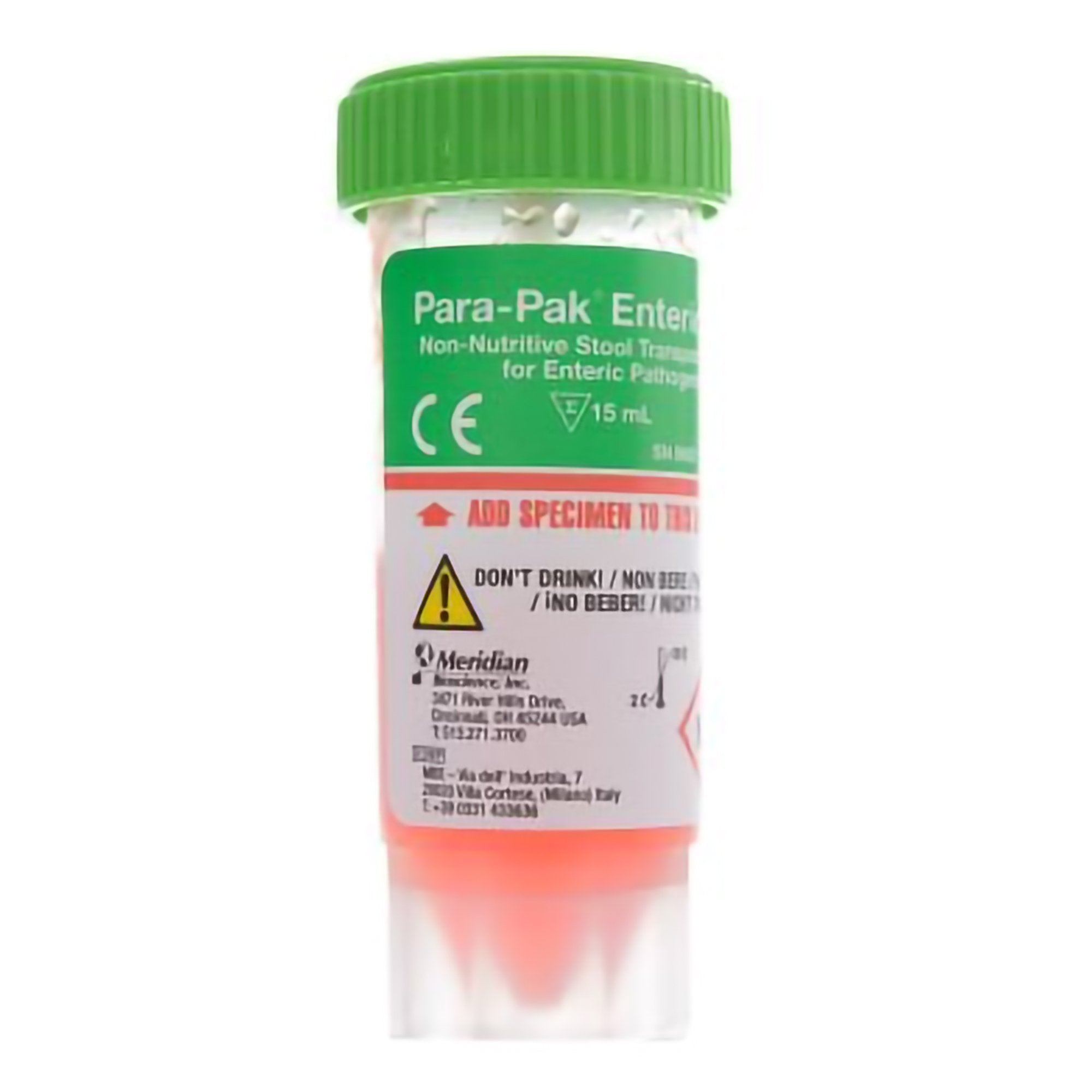 Para-Pak® Single-Vial Stool Specimen Container, 15 mL Fill – Lexicon ...