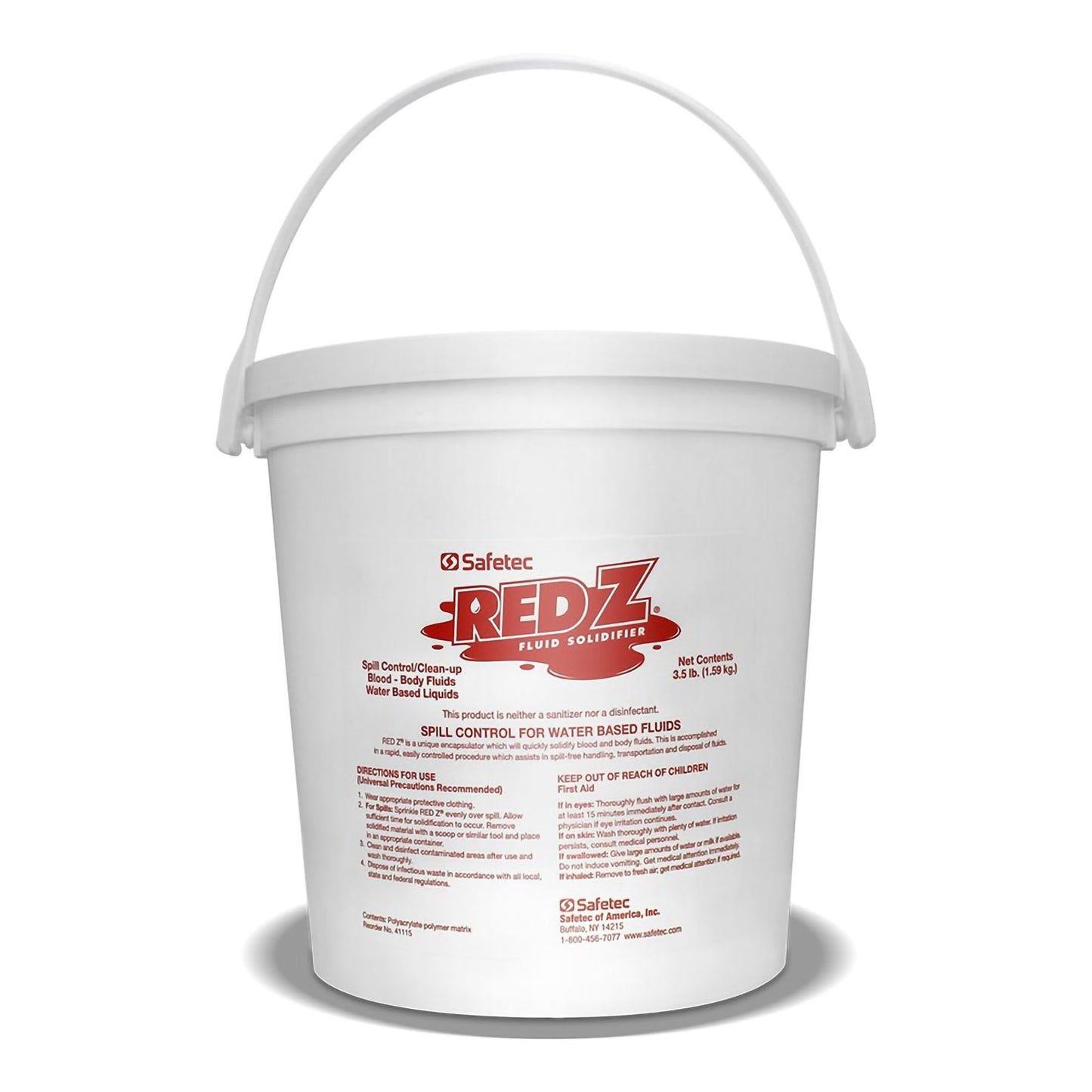 Fluid Solidifier Red Z® 56,000 cc Pail 3.5 lb.