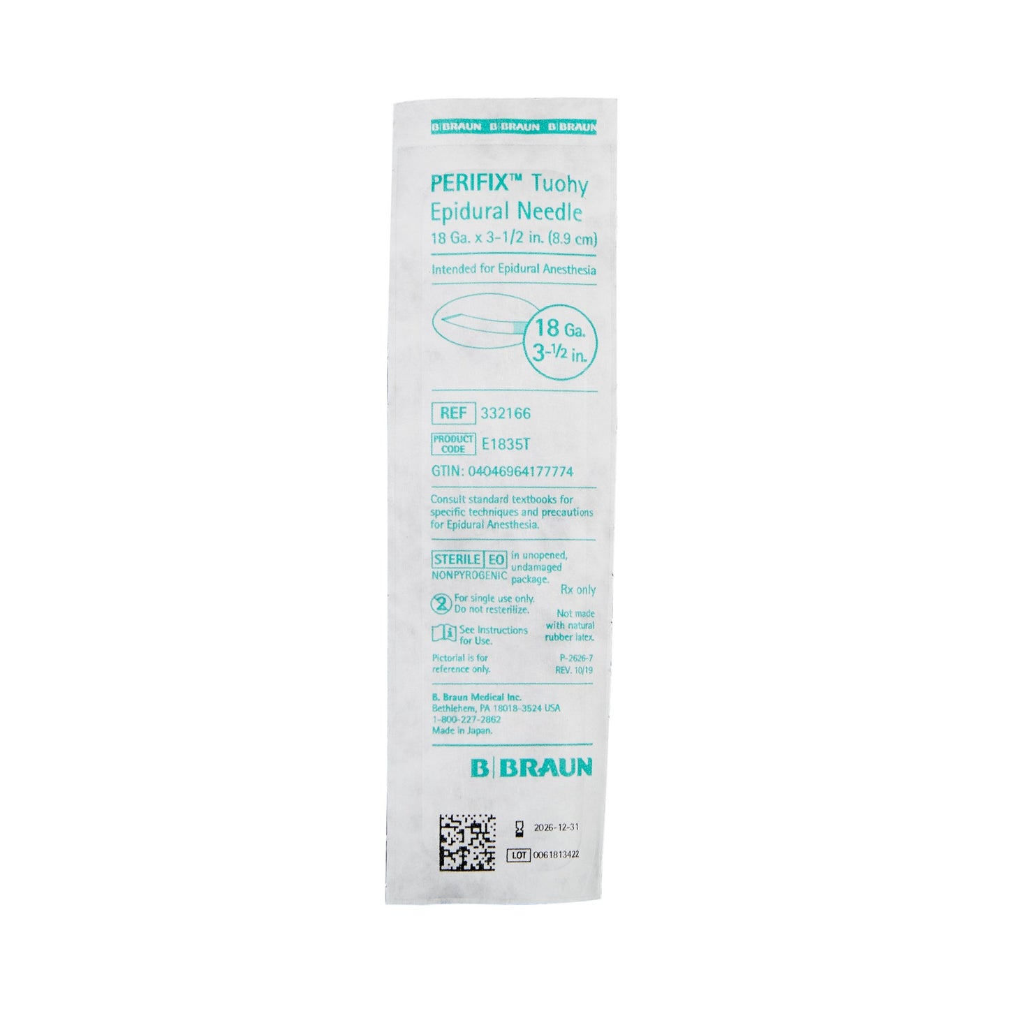 Perifix® Epidural Needle