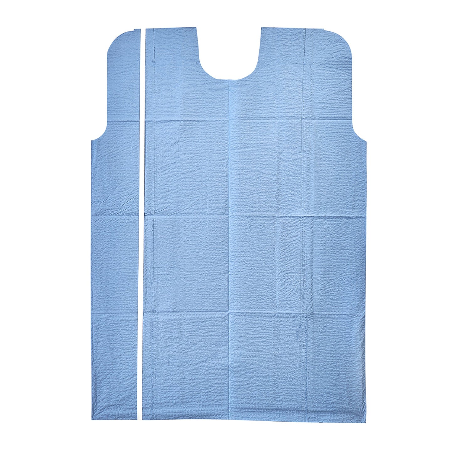 Graham Medical Patient Exam Gown, Medium/Large, Blue