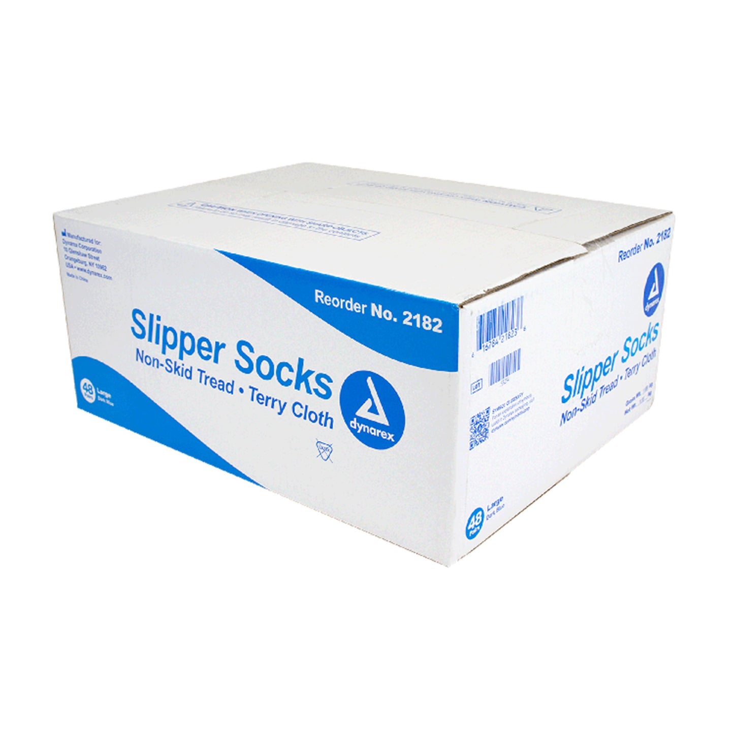Dynarex® Single Tread Slipper Socks, Large