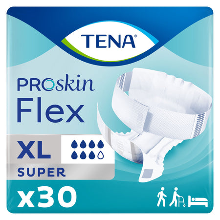 Essity 67807 Tena Flex Super Belted Incontinence Briefs, Extra Large