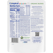Compleat® Pediatric Organic Blends Tube Feeding Formula, Chicken-Garden, Non-GMO