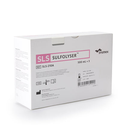 Sulfolyser™ for use with Sysmex Automated Hematology Analyzers, Hemoglobin test