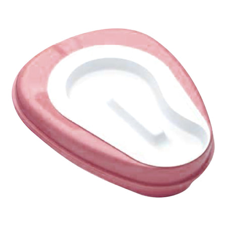 Medegen H131-10 Conventional Bedpan, Plastic, 2.25 Quart / 2129 mL, Dusty Rose