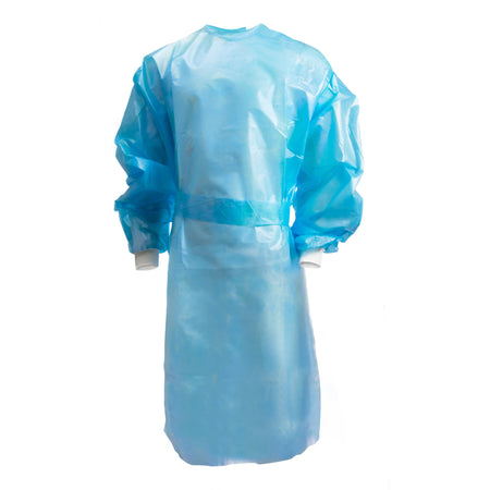 McKesson 16-54KVL Full Back Chemotherapy Procedure Gown, Large