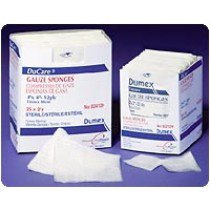 Dusoft Sterile Nonwoven Sponge, 2 x 2 Inch, 4-Ply