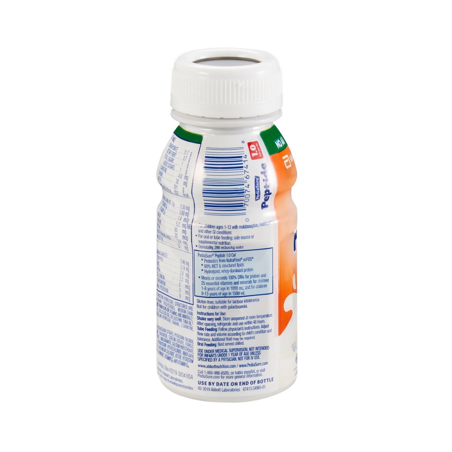 PediaSure® Peptide 1.0 Cal Peptide-Based Nutrition, 8-ounce bottle
