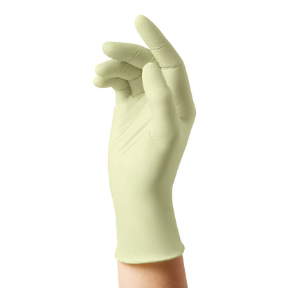 Exam Glove Restore® Touch X-Large NonSterile Nitrile Standard Cuff Length Textured Fingertips Green Chemo Tested
