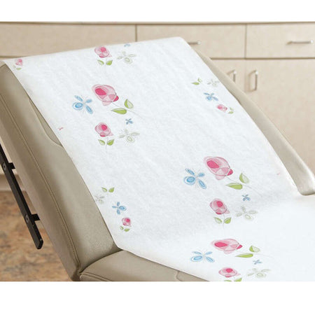 Graham Medical Products 46845 Rose Garden Smooth Table Paper, 21 Inch x 225 Foot, White