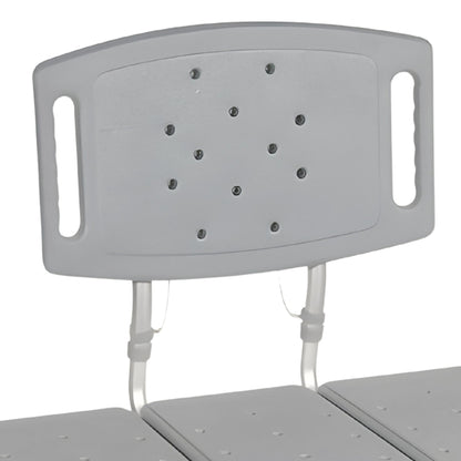 McKesson Knocked Down Bariatric Bath Transfer Bench, 18-1/4 to 23-1/4 Inch