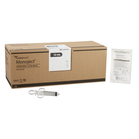 Cardinal 8881512977 Monoject Control Syringe, 12 mL