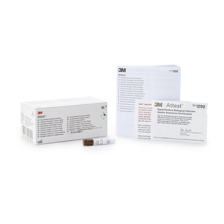 3M 1292 Attest Rapid Readout Sterilization Biological Indicator Vial