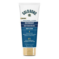 Hand and Body Moisturizer Gold Bond® Overnight 8 oz. Tube Lavender Scent Lotion