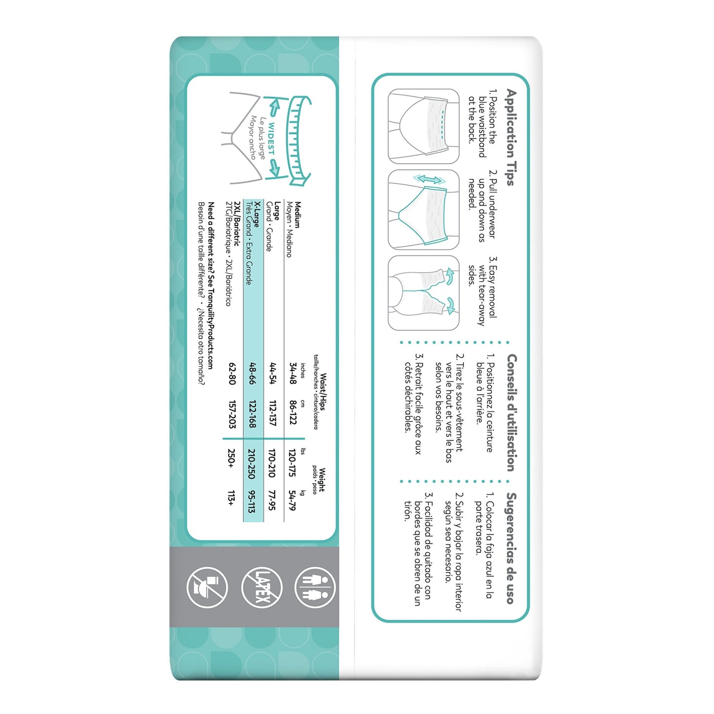 Select® Heavy Protection Absorbent Underwear, Extra Large