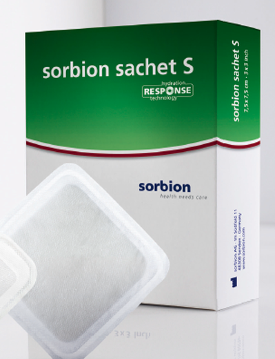 BSN 7323215 Cutimed Sorbion Sachet S Gelling Fiber Wound Dressing, 8 x 8 inch