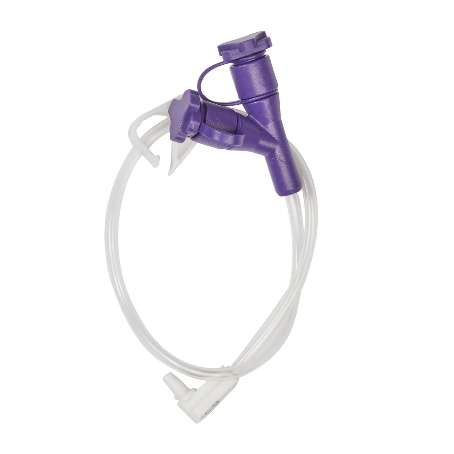 McKesson Bolus Enteral Feeding Extension Tube Set for use with Low-Profile Gastrostomy, Jejunal and Transgastric-Jejunal Feeding Tube