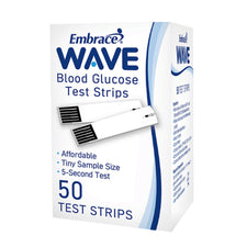 EmbraceWave+ Blood Glucose Test Strips