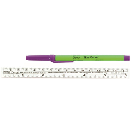 Cardinal 31145942 Devon Surgical Skin Marker, Fine Tip
