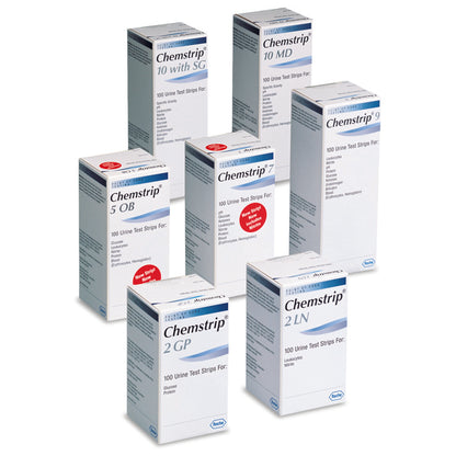 Chemstrip® 5 OB Urinalysis Reagent, General Chemistry tests