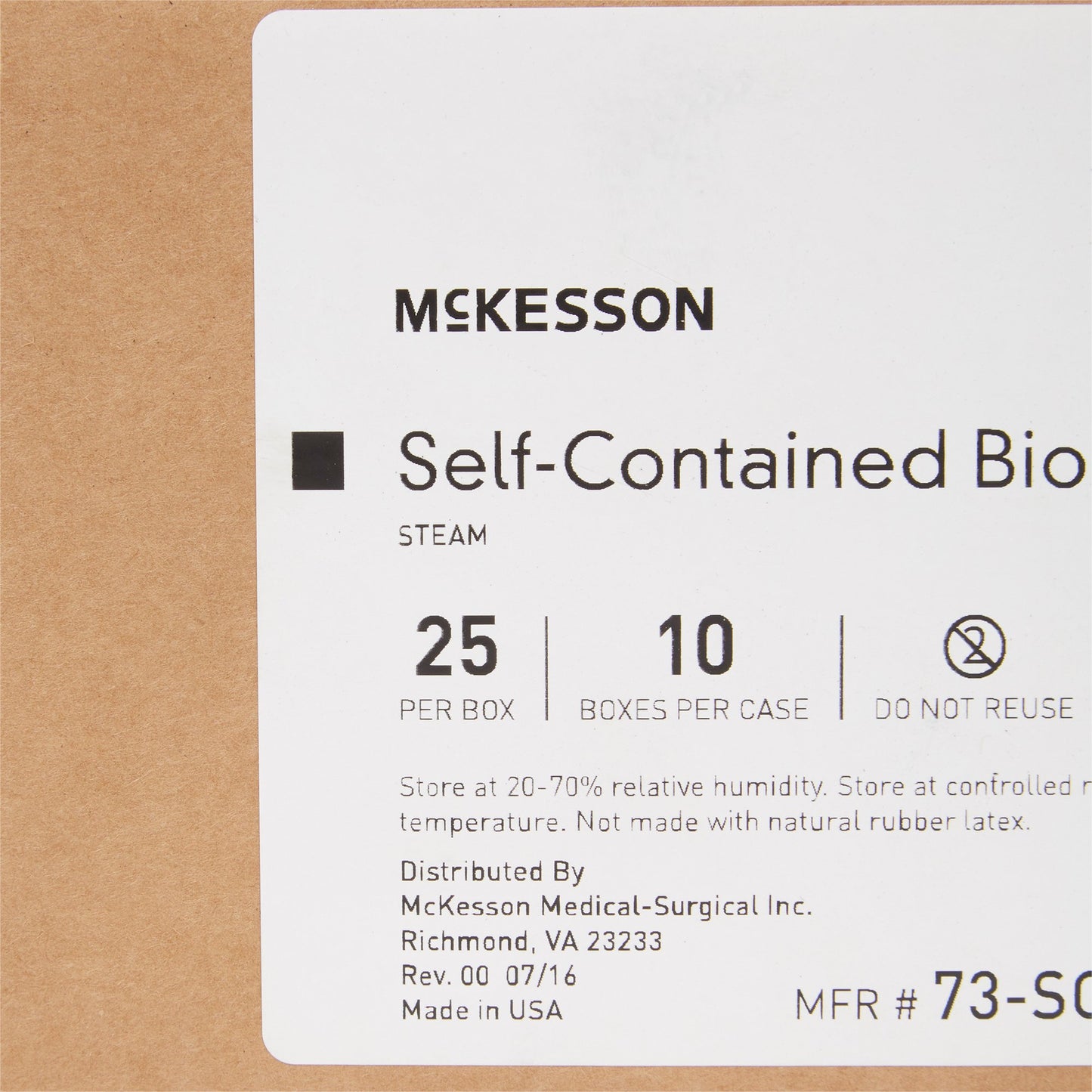 McKesson Sterilization Biological Indicator Vial