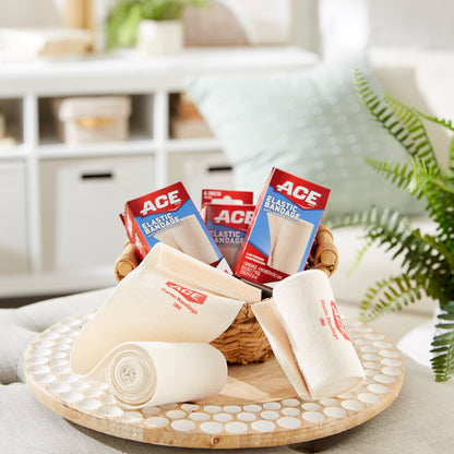 3M™ Ace™ Single Hook and Loop Closure Elastic Bandage, 4 Inch Width