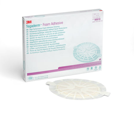 Solventum 90616 3M Tegaderm High Performance AdhesiveBorder Foam Dressing