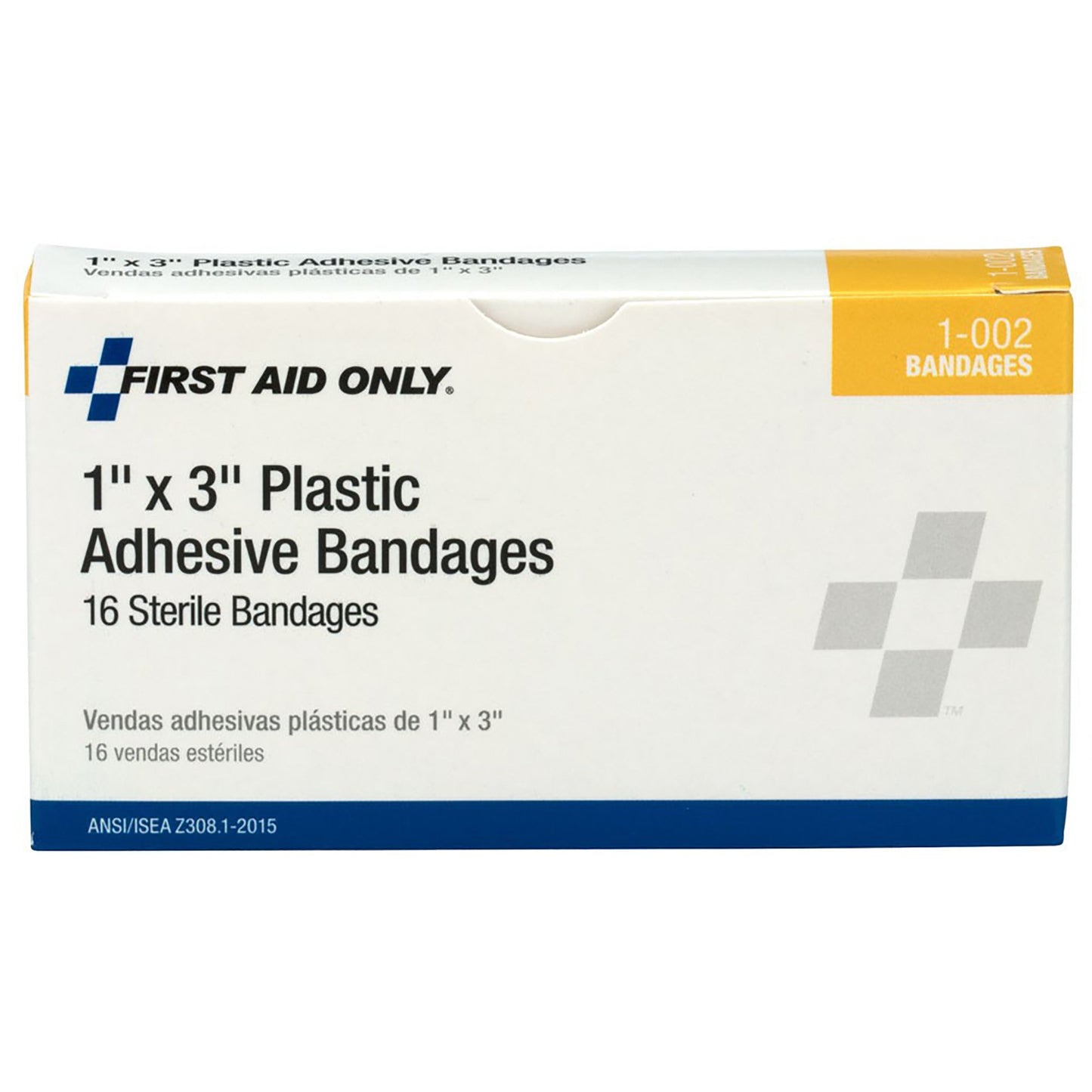First Aid Only™ Tan Adhesive Strip, 1 x 3 Inch