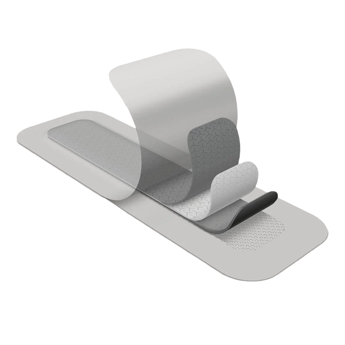 Mepilex® Border Post Op AG Foam Dressing with Silver, 4 x 12 Inch